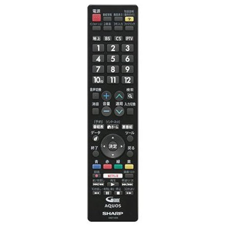 Amazon | シャープ 液晶テレビ用リモコン(106380497)[適合機種